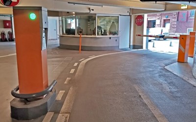 Подземный паркинг с системой автоматической парковки