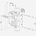 Заказать Замок крупный декоративный накладной  Locinox (Бельгия) LAKQ4040 H2L — на кованую калитку в Новочеркасске